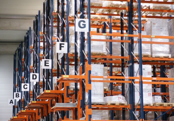 inotec Barcode Lagergangsschilder