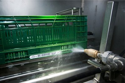 inotec Inmould Etikett Eurpopool Behälter Reinigung inotec Photo of Inmould Etikett Eurpopool Behälter Reinigung
